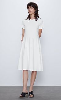 The One Zara Dress You’re Going To See Everywhere This Spring Is Only $17– Get It While It’s Still In Stock!   - SHEfinds