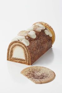 TIRAMISU YULE LOG | Valrhona