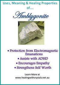 Amblygonite - Metaphysical Healing Properties