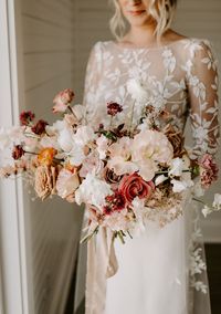 blush wedding bouquet