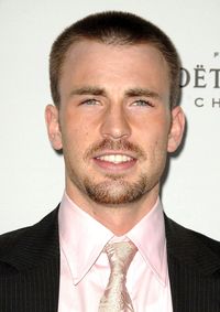 Chris Evans - buzz cut