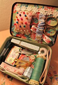 - Sewing Kit. All kinds of ways to personalize something like this!