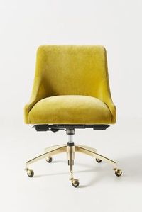 Elowen Swivel Desk Chair | Anthropologie