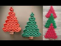 Crochet Christmas Tree Ornaments | Crochet Christmas Tree | Easier Than You Think - YouTube