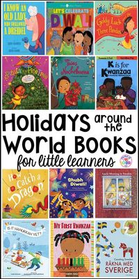 59 Christmas & Holidays Around the World Books for Little Learners - Pocket of Preschool