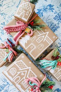 Gingerbread House Christmas Gift Wrap | Hometalk