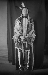 American Indians : Shooting Hawk - Yankton Dakota 1905.