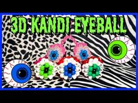 3D Kandi Tutorial: Eyeball - YouTube