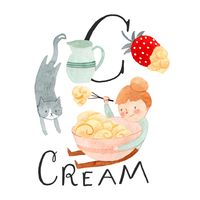 Little Foodies by Julianna Swaney at behance