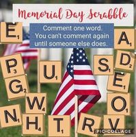 Memorial Day Scrabble