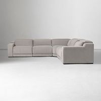 Dalton Motion Reclining 5-Piece L-Shaped Sectional (127") | West Elm