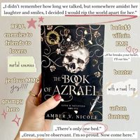 #thebookofazrael #ambervnicole #enemiestolovers #bookstagram #booklover #tbr #romantasy #fantasyromance #booksbooksbooks #booktropes #booktok #bookish #bookquotes #readersofinstagram #romantasybookstagram #bookrecs #urbanfantasy