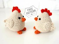 Amigurumi Cute Chicken Free Pattern - Always Free Amigurumi