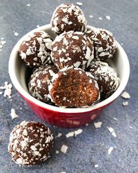 CACAO COCONUT ENERGY BALLS (PALEO) – No Excuses Nutrition