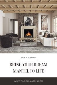 Need help making your fireplace mantel the perfect fit for your home? Look no further! Our design experts are ready to work with you to make your dream mantel a reality. Simply call 📞 1-855-712-0123 and allow us to help you bring your dream mantel to life.