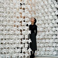 Wind Portal: An Interactive Installation Constructed out of Thousands of Paper Windmills | Junkculture