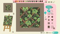 animal crossing qr closet — vine lattice wall design for the simple panel