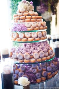 Doughnut wedding cake ideas