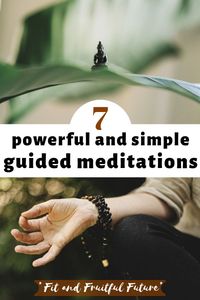 Are you struggling with meditating in total silence? Then guided meditation might be a great option for you! Get started right away with these 7 powerful and simple guided meditation videos for beginners.   #meditation #guidedmeditation #meditationforbeginners #howtomeditate #meditate #guidedmeditationforbeginners