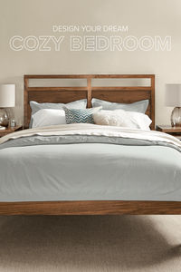 The snuggle is real. Create a personal sanctuary with artisan-crafted beds, modern dressers, luxe sheets and blankets and beautiful lighting—all with a focus on high-quality materials and lasting design. See smart ideas for nightstands, storage beds and comfy mattresses. Plus, don’t forget the essentials, like plush duvets, supportive pillows, mattress pads and mattress toppers.