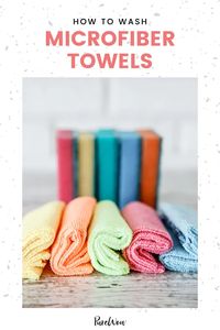 There?s no need to chuck that miracle-worker as soon as it gets gross?just follow this guide on how to wash microfiber towels and yours will live to clean another day. #microfiber #towels #home