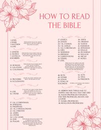 Breakdown of the books of the Bible to have a better understanding 🤍