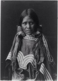 Jicarilla girl, 1904. Edward Curtis, LOCongress.