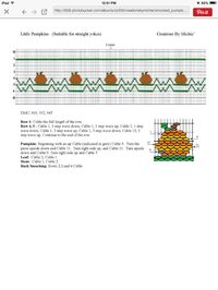 Pumpkin Patch Smocking Plate