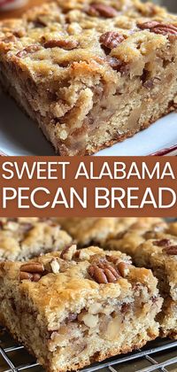 Enjoy a slice of Sweet Alabama Pecan Bread, perfect for breakfast or a tasty snack! This easy-to-make bread is filled with crunchy pecans and has a delightful sweetness that your family will love. It’s a great addition to your baking recipes and is ideal for brunch gatherings. Try this simple pecan bread recipe today!