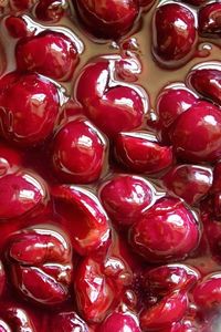 Easy homemade cherry pie filling ( for low carb use granulated sweetener,xanthan gum for thickener.TIP XANTHAN GUM DOESN'T TAKE A LOT IT TAKES AWHILE TO THICKEN. TOO MUCH MAKES SLIME!!!)     (or any other fruit).