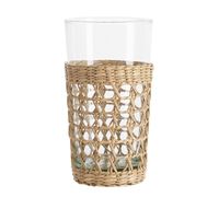 Cane Recycled Drinking Glasses | Pottery Barn