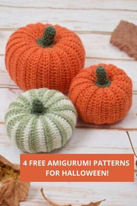 4 FREE PATTERNS FOR HALLOWEEN! 👻 Get an e-book with patterns for free. Sign up to our newsletter here!