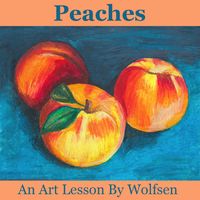 Draw a still life of peaches. Lessons are step-by-step and designed for success regardless of the student's level. This project should take about 50 minutes to complete and was made using oil pastel on card stock, but feel free to use other media like colored pencil, or watercolor.