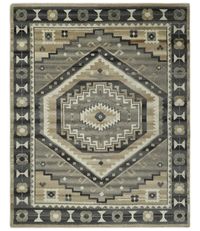 This Hand-Knotted Rug has been Made with Handspun Wool. The beautiful colors of the rug carry a legacy of the famous hand-knotted rug, the traditional design of the rug completes your space without making it look busy. Hand knotted rugs are durable and can last for decades if treated right.