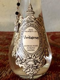 Three drops of this and even You-Know-Who himself would spill out his darkest secrets. The use of it on a student is-- regrettably-- forbidden. -Severus Snape This colorless, odorless potion takes an entire lunar cycle to brew. The clear potion turns to a swirling, iridescent white