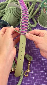 Paracord.eu | NEW Holy Guacamole Biothane with Quick Tutorial 🎥 This is the NEW Biothane colour Holy Guacamole. Exactly the same colour as Paracord… | Instagram