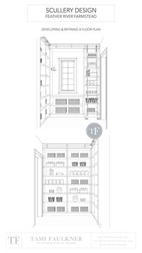 FLOOR PLAN REFINEMENT AND DEVELOPMENT - SCULLERY DESIGN — Tami Faulkner Design