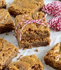 Fudgy Biscoff Swirl Brownies (image: #1)