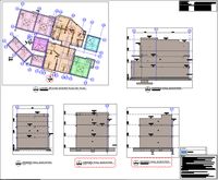 Architecture Housing Projects DWG - Elevation, Slab, Footing - Cadbull