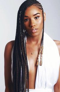 lemonade braids with beads