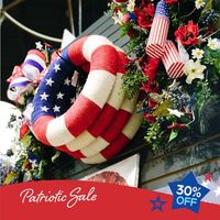 Stars, stripes and 30% off – boom! 🎆 Our favorite tradition? Watching the season sparkle with our hot picks and cool deals.  Shop in-store and online now through July 4th!    https://misscayces.com/pages/patriotic-decor  #july4sale #july4decor #patrioticdecor