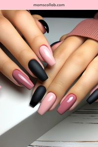 We’ll explore 10 stunning pink and black nail designs that will inspire you to express your unique style using the shades you love.