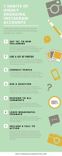 There are 7 habits you should master if you really want to grow your Instagram engagement. Click to read or pin for later!