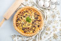 Christmas Breakfast Quiche