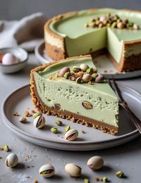 Brenda Gantt Cooking Recipes | Decadent Pistachio Cream Cheesecake | Facebook