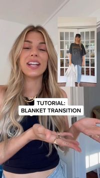 BLANKET TRANSITION!  • Breaking down all the steps you need to do this transition  • Follow me on TikTok for more tutorials! https://www.tiktok.com/@jera.bean