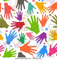 Vector Teamwork Happy Hands Seamless Pattern Background  #business #concept #group #hand #hands #man #people #person #success #team #teamwork #together #help #helping #socialnetwork #seamless #pattern #background