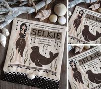 The Selkie Seal Woman of the Sea PDF DIGITAL Cross Stitch | Etsy UK