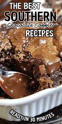 Southern Chocolate Cobbler