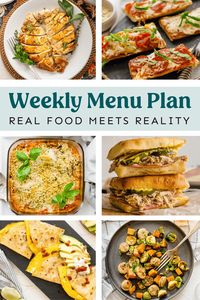 Weekly Menu Plan: November 25-December 1